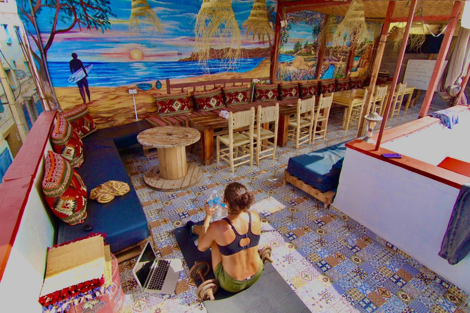 Mabidi Surf Taghazout Hostel Екстериор снимка